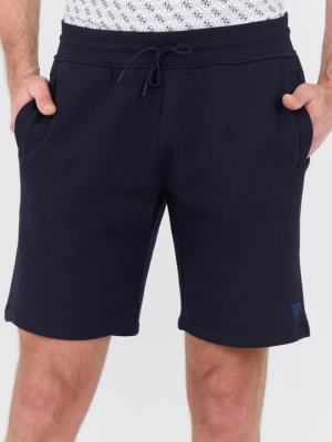 GUESS Granatowe męskie spodenki Aldwin, Rozmiar XXL