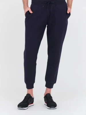 GUESS Granatowe męskie spodnie dresowe Aldwin, Rozmiar XL