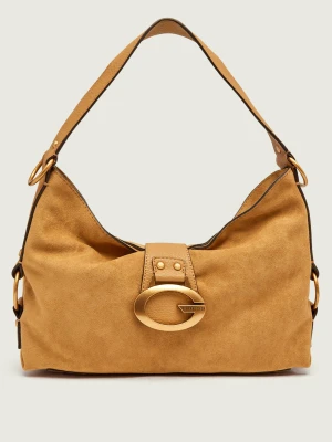 Guess Hobo Camden beżowy