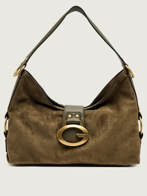Guess Hobo Camden oliwkowy