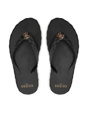 Guess Japonki E4GZ26 BB00F Czarny