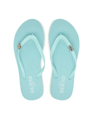 Guess Japonki E6GZ14 BB00F Turkusowy