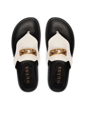 Guess Japonki FLJFRR LEA03 Biały