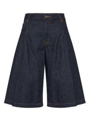 Guess Jeans Bermudy W6GDY5 D7971 Granatowy Bermuda Fit