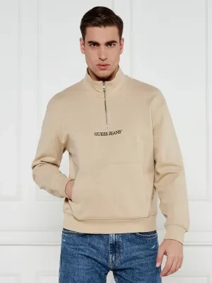 Guess Jeans Bluza HALF ZIP | Regular Fit