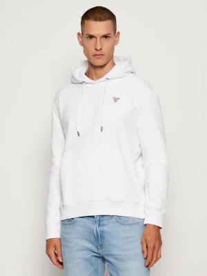 Guess Jeans Bluza Iconic | Slim Fit biały