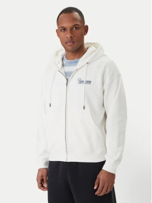 Guess Jeans Bluza M6GQB6 KCPR1 Biały Boxy Fit