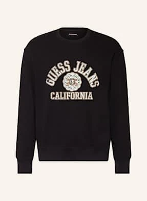 Guess Jeans Bluza Nierozpinana schwarz