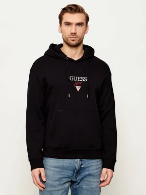 Guess Jeans Bluza | Regular Fit czarny