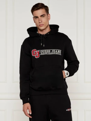 Guess Jeans Bluza | Regular Fit czarny