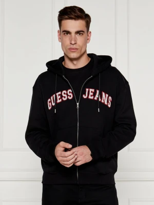 Guess Jeans Bluza | Regular Fit czarny