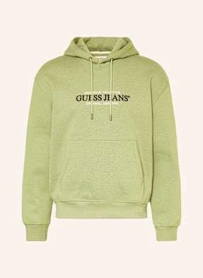 Guess Jeans Bluza Z Kapturem gruen