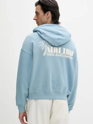 Guess Jeans Bluza z kapturem męska bawełniana