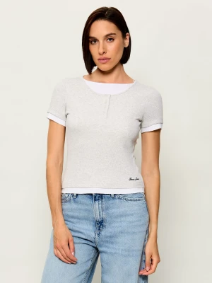 Guess Jeans Bluzka Henley | Slim Fit