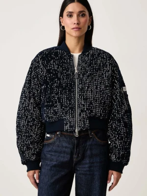Guess Jeans bomberka damska granatowy