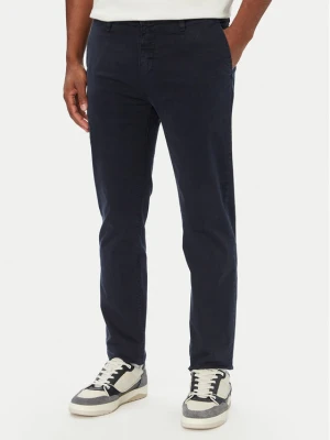Guess Jeans Chinosy M4YB33 WGB5A Granatowy Slim Fit