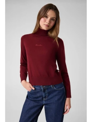 Guess Jeans Golf 184166 Czerwony Classic Fit Bordowy