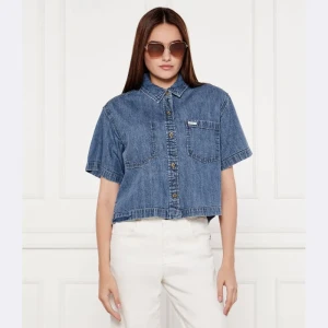 Guess Jeans Jeansowa koszula | Loose fit