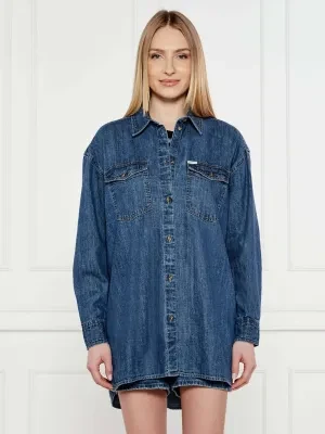 Guess Jeans Jeansowa koszula | Oversize fit