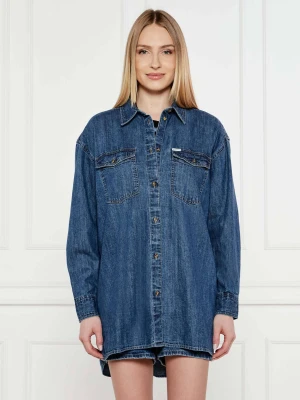 Guess Jeans Jeansowa koszula | Oversize fit
