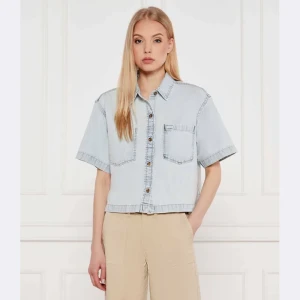 Guess Jeans Jeansowa koszula | Relaxed fit