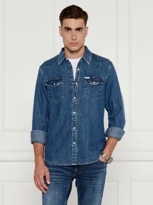 Guess Jeans Jeansowa koszula | Slim Fit