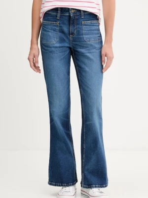 Guess Jeans jeansy damskie high waist W5YA1Z D5RA1