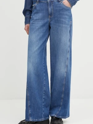 Guess Jeans jeansy damskie kolor niebieski W5BA2T D0021