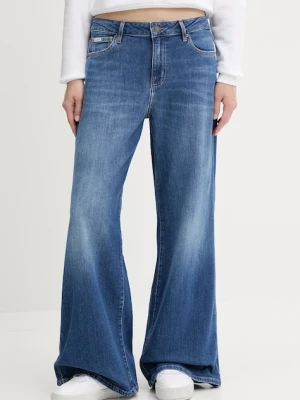 Guess Jeans jeansy damskie kolor niebieski W5YA0O D0021