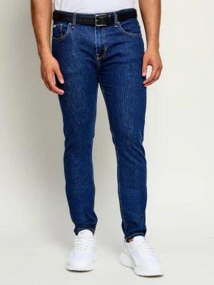 Guess Jeans Jeansy G12 | Skinny fit granatowy