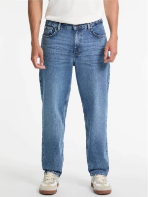 Guess Jeans Jeansy M5GA90 D5M53 Niebieski Taper Fit