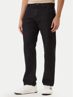 Guess Jeans Jeansy M5YA1B D6571 Czarny Straight Fit