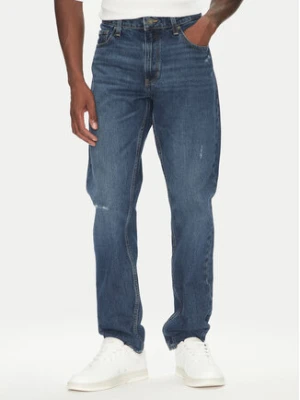 Guess Jeans Jeansy M5YA1C D5MK1 Granatowy Slim Fit