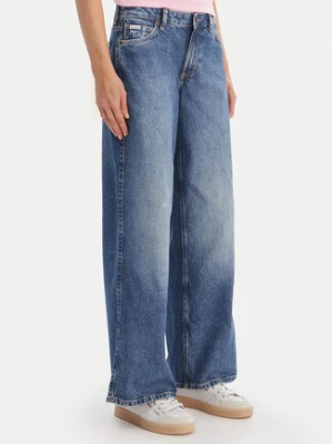 Guess Jeans Jeansy W5YA0Y D6333 Niebieski Wide Leg