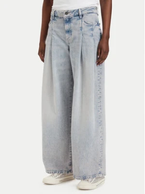 Guess Jeans Jeansy W6GA2U D5M57 Niebieski Wide Leg