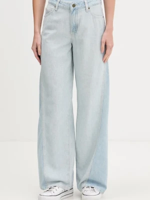 Guess Jeans jeansy wide leg damskie