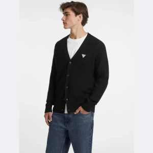 Guess Jeans Kardigan CARDI | Regular Fit | z dodatkiem wełny