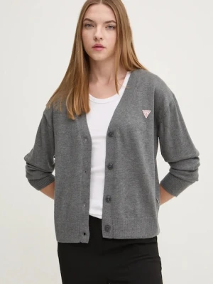 Guess Jeans kardigan z domieszką wełny