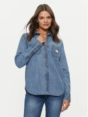 Guess Jeans Koszula jeansowa W4YH37 D5EI2 Niebieski Regular Fit