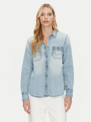 Guess Jeans Koszula jeansowa W5RH37 D5M83 Niebieski Regular Fit