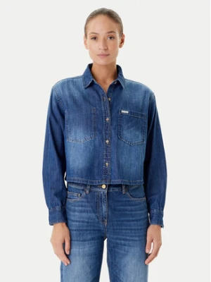 Guess Jeans Koszula jeansowa W5YH0D D5M8A Granatowy Regular Fit