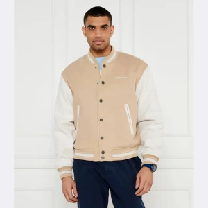 Guess Jeans Kurtka bomber | Regular Fit | z dodatkiem wełny