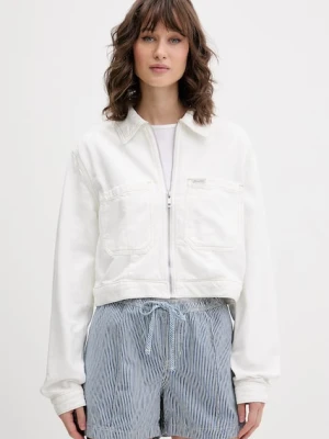 Guess Jeans kurtka jeansowa damska z bawełną