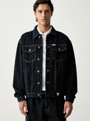 Guess Jeans kurtka jeansowa męska granatowy