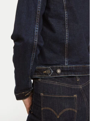Guess Jeans Kurtka jeansowa W4YN55 D5CB1 Granatowy Regular Fit