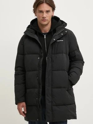 Guess Jeans kurtka męska kolor czarny zimowa M4BL26 WGII2