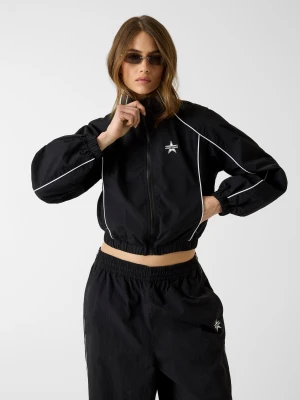 Guess Jeans Kurtka Sporty | Cropped Fit czarny