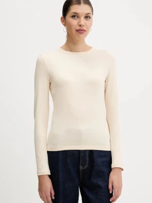 Guess Jeans longsleeve damski kolor beżowy W4YI22 J1314