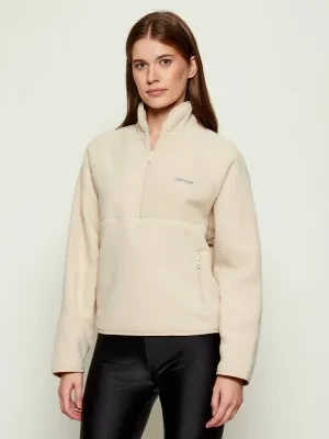 Guess Jeans Polarowa bluza SHERPA | Regular Fit