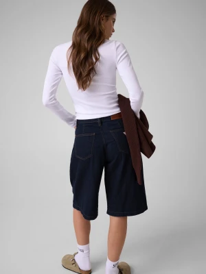 Guess Jeans Półgolf | Slim Fit biały